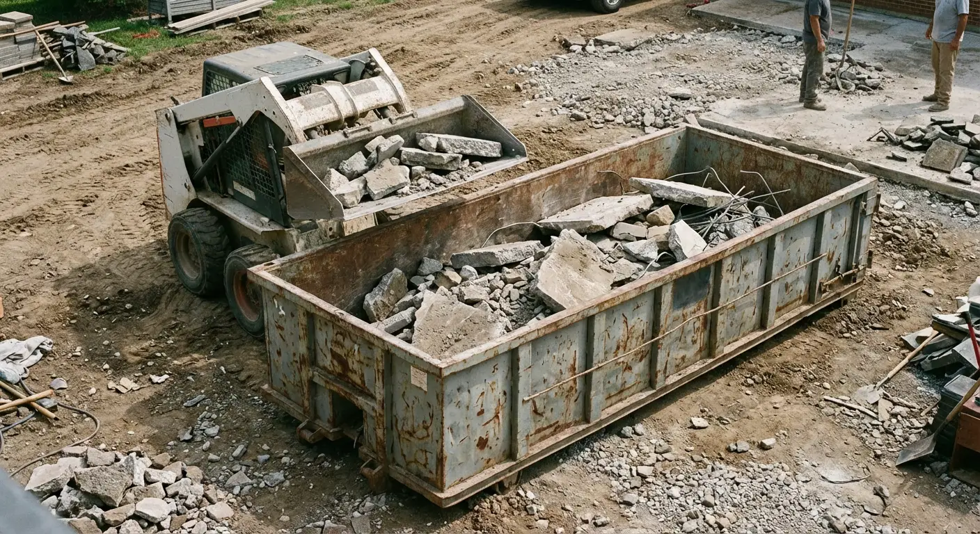 Heavy Concrete Patio Removal in Odessa, TX