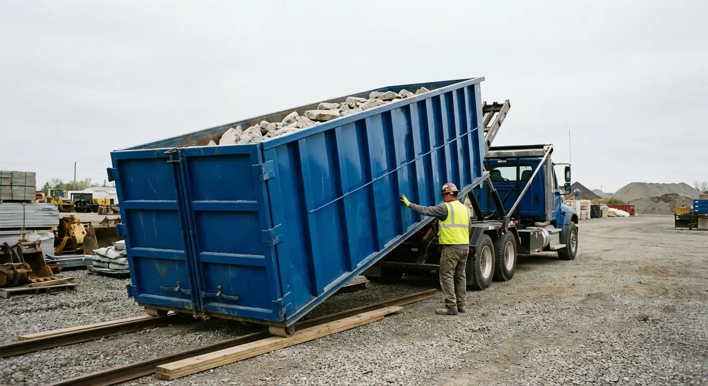 Heavy duty concrete dumpster specifications in Odessa, TX